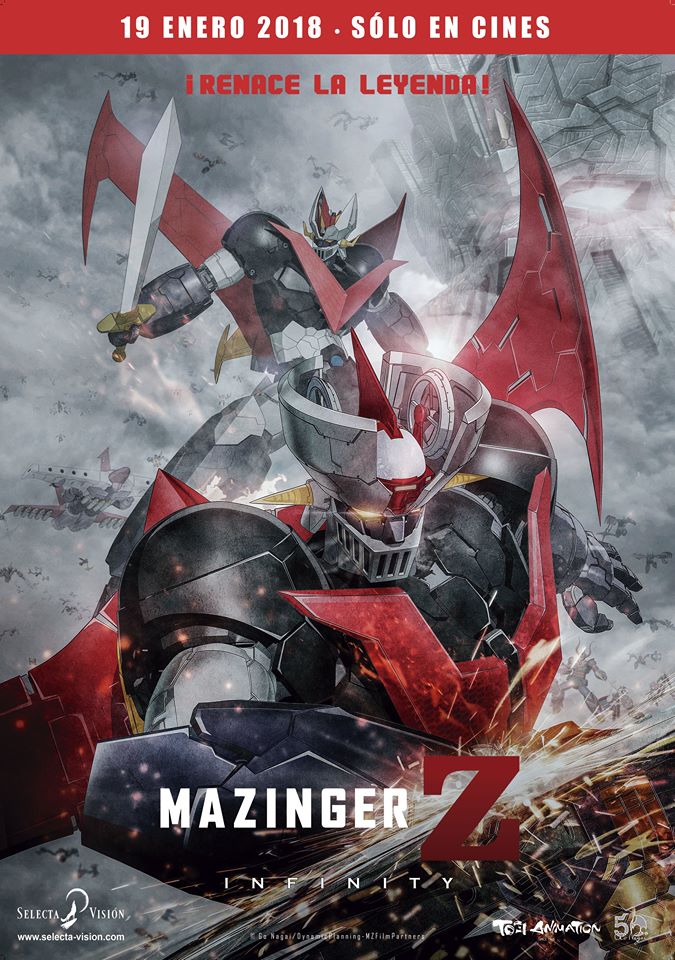 Mazinger Z : Infinity sera rediffusé sur SX3 le mardi 26 mars