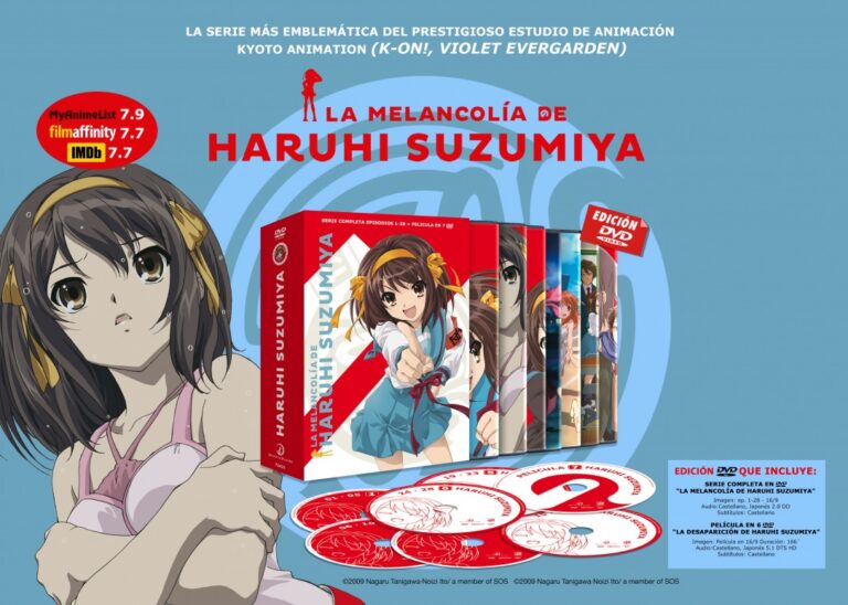 Selecta Visión mettra en vente les éditions de Melancholy de Haruhi Suzumiya en avril