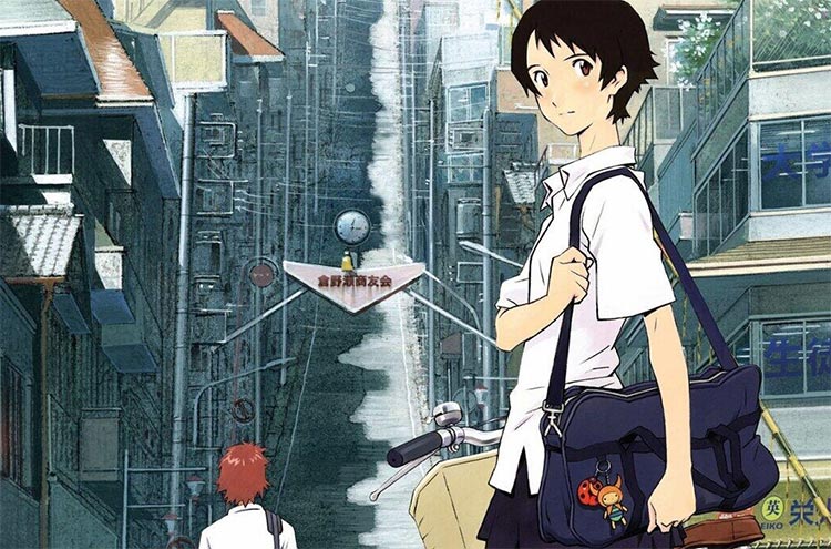 La fille qui a sauté au fil du temps revient dans la boîte d'anime