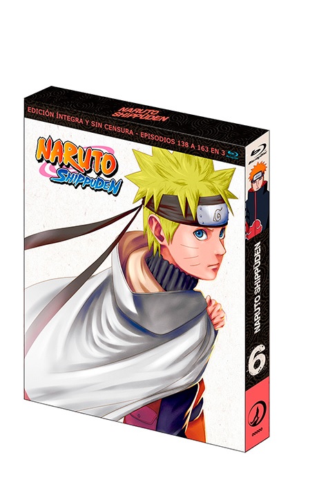 La sixième boîte de Naruto Shippuden en vente le 28 avril