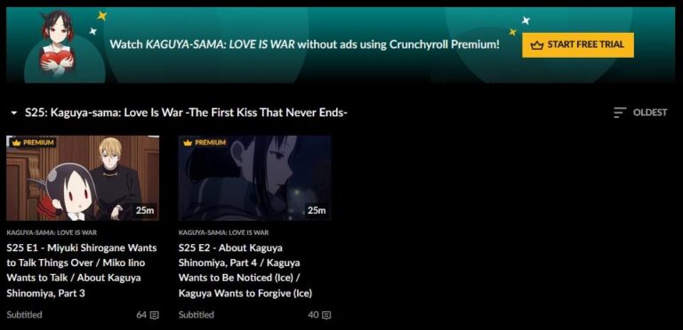 Love is War arrive sur Crunchyroll, mais pas en Latam