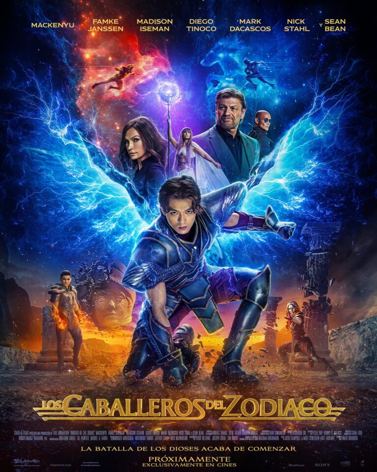 Présenté l&rsquo;affiche du film Les Chevaliers du Zodiaque, le 25 mai dans les salles