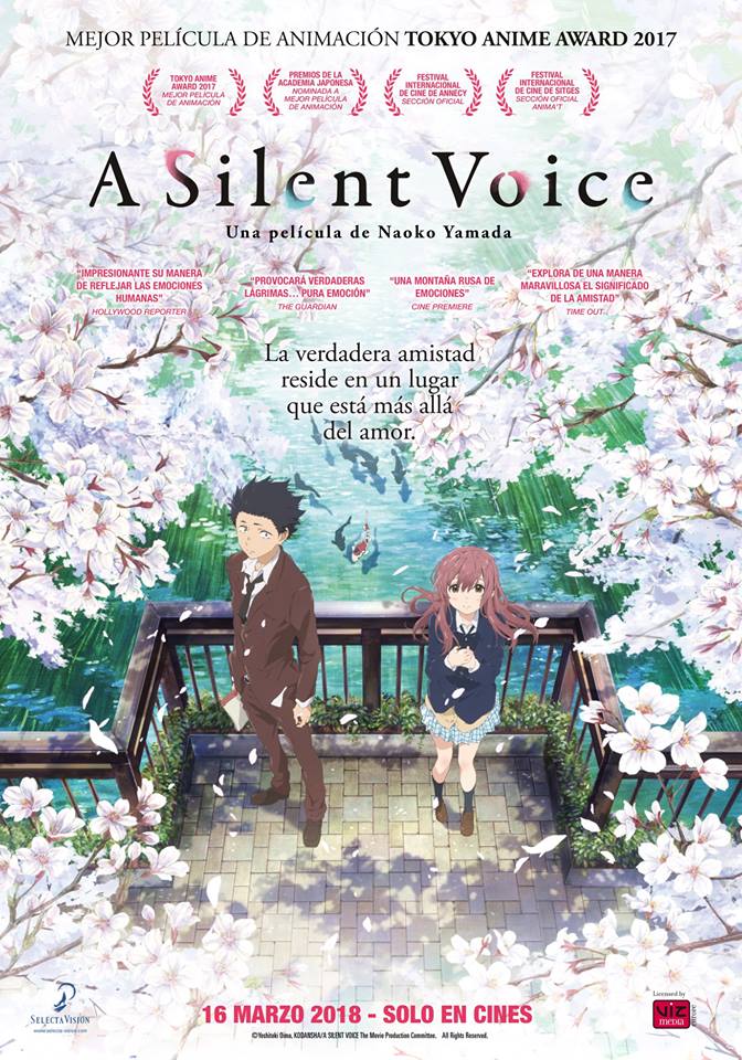 Une voix silencieuse dans Anime Box
