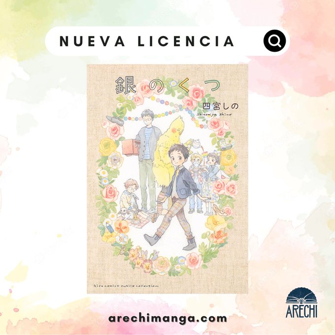 Arechi Manga licence Silver chaussures