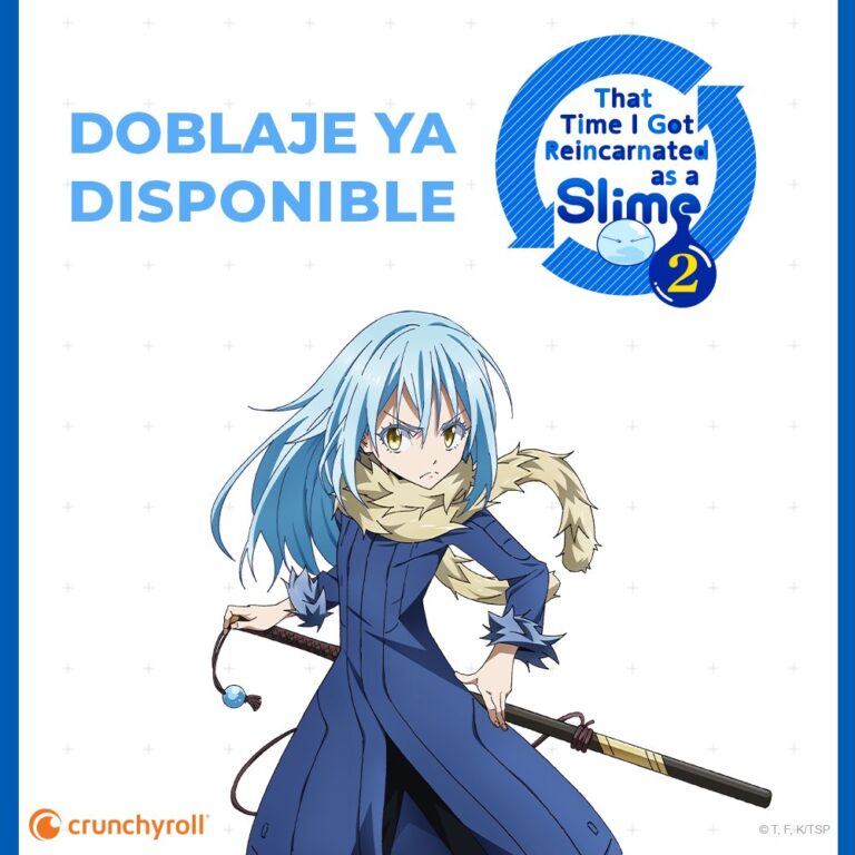 Crunchyroll sort le doublage espagnol de la deuxième saison de That Time I Got Reincarnated as a Slime
