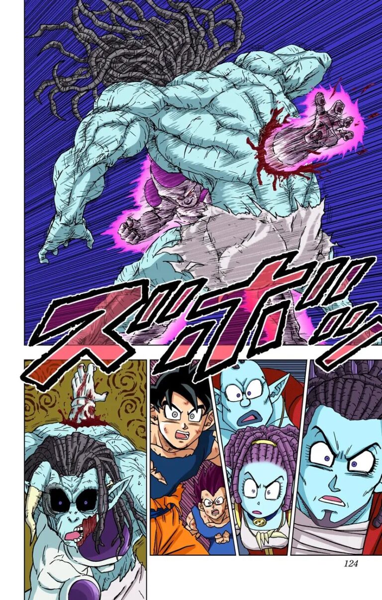 Freeza charge ce puissant ennemi de Dragon Ball Super pour la première fois en couleur