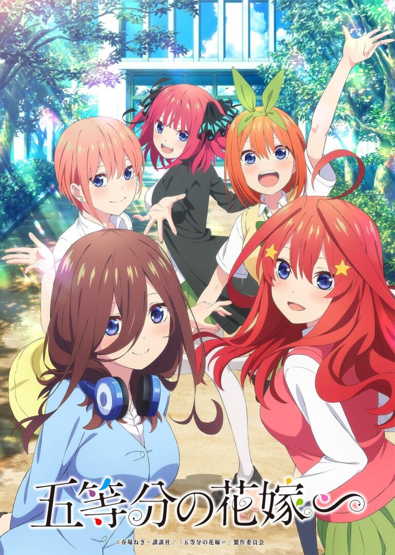 Gotoubun no Hanayome date son retour avec un aperçu