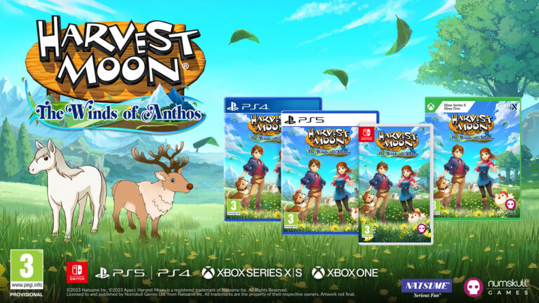 Harvest Moon : The Winds of Anthos arrivera au format physique sur consoles