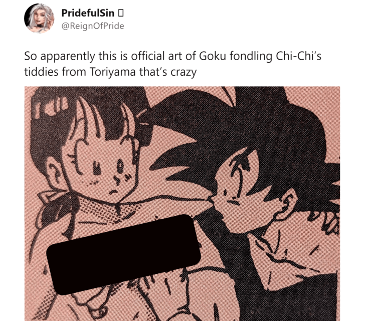 Ils reprochent à Goku d&rsquo;avoir « tâtonné » sa femme