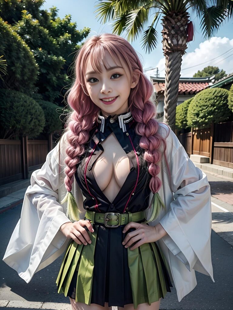 L&rsquo;IA transforme Mitsuri en une vraie fille mignonne –