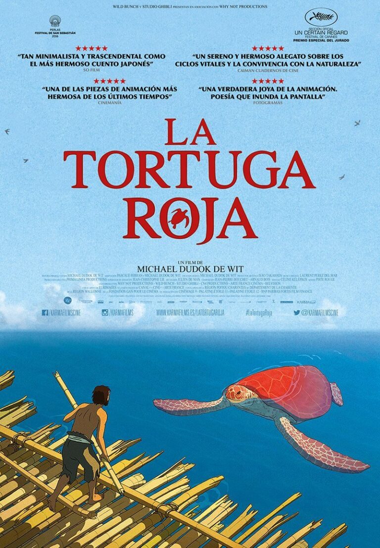 La tortue rouge revient sur Movistar + en juillet