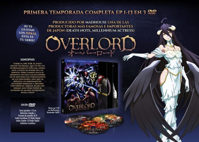 Selecta Visión mettra en vente en juillet la première saison d&rsquo;Overlord en édition A4 Blu-ray et DVD