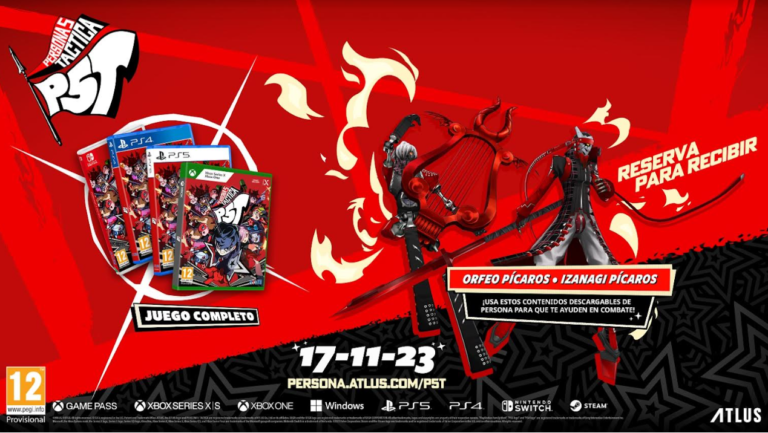 Vous pouvez maintenant précommander Persona 5 Tactica pour Nintendo Switch, PlayStation, X Box et PC