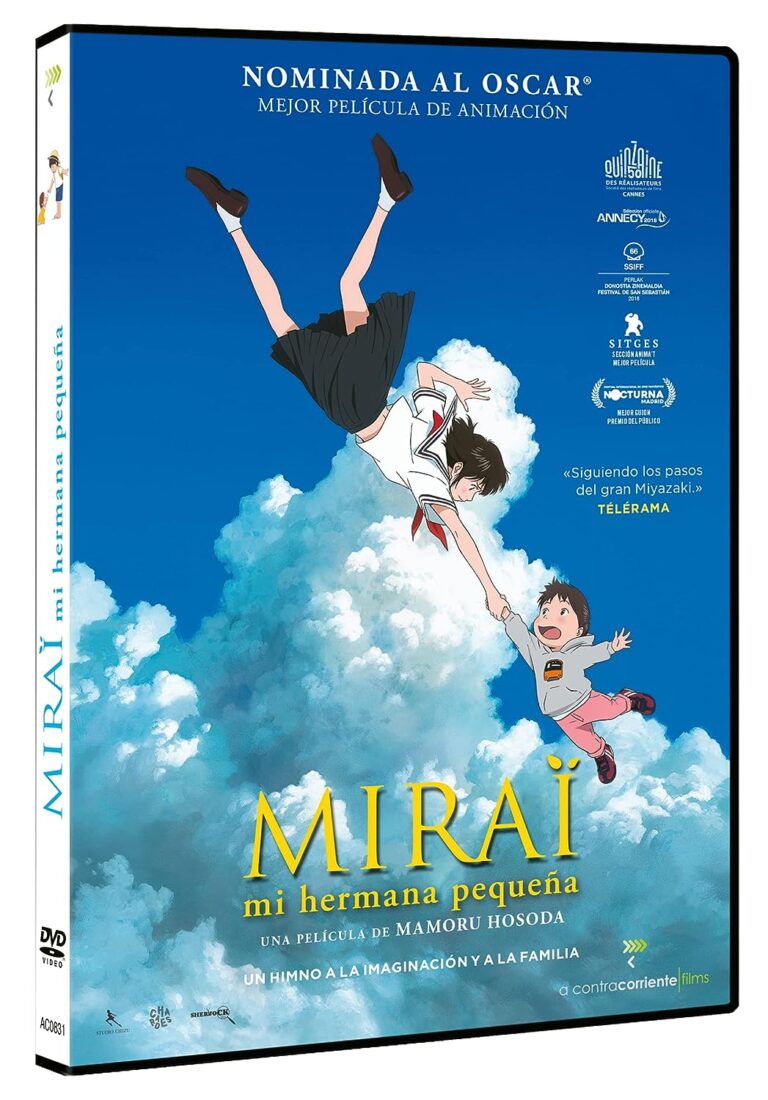 A Contracorriente a mis en vente, mi-juillet, la simple édition DVD de Mirai, Ma Petite Sœur