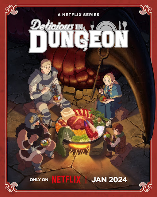 Delicious in Dungeon sera exclusif à Netflix et sera diffusé en 2024