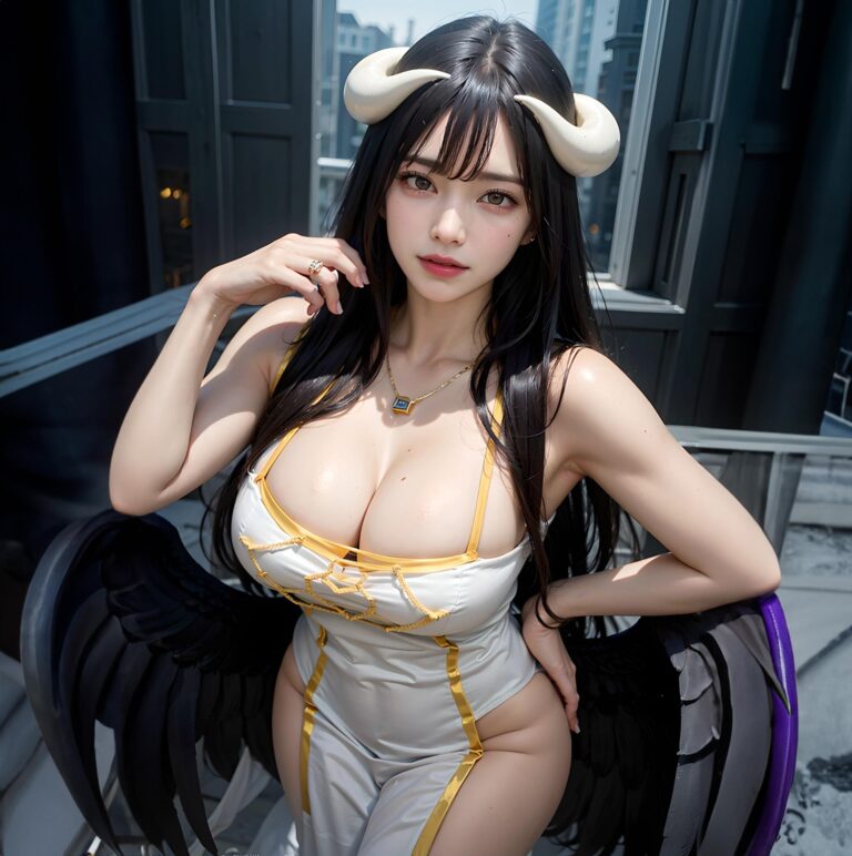 L&rsquo;IA transforme Albedo en une vraie fille sexy