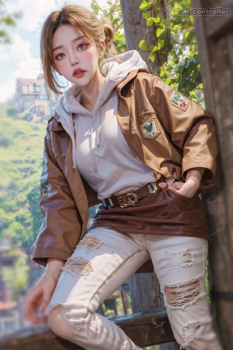 L&rsquo;IA transforme Annie Leonhardt en une vraie fille sexy