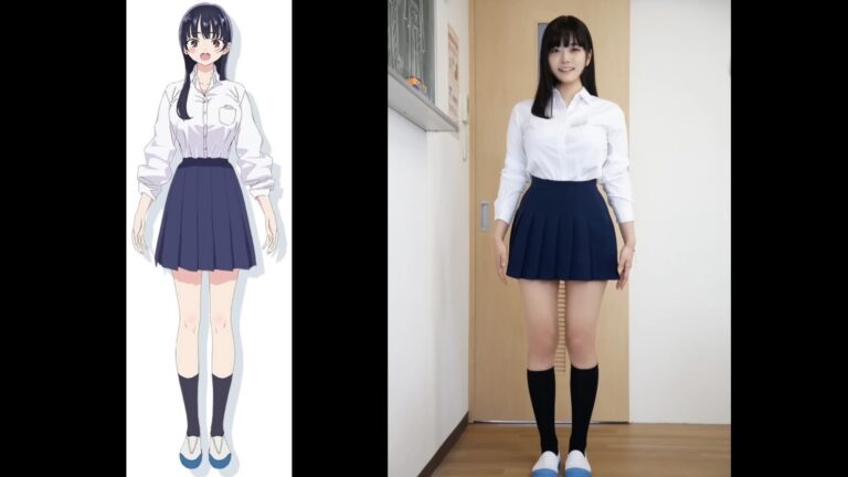 La belle mannequin devient Anna Yamada