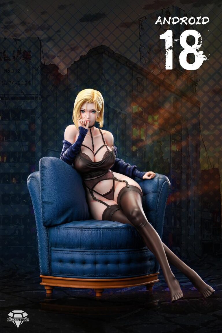Android 18 revient en figure érotique