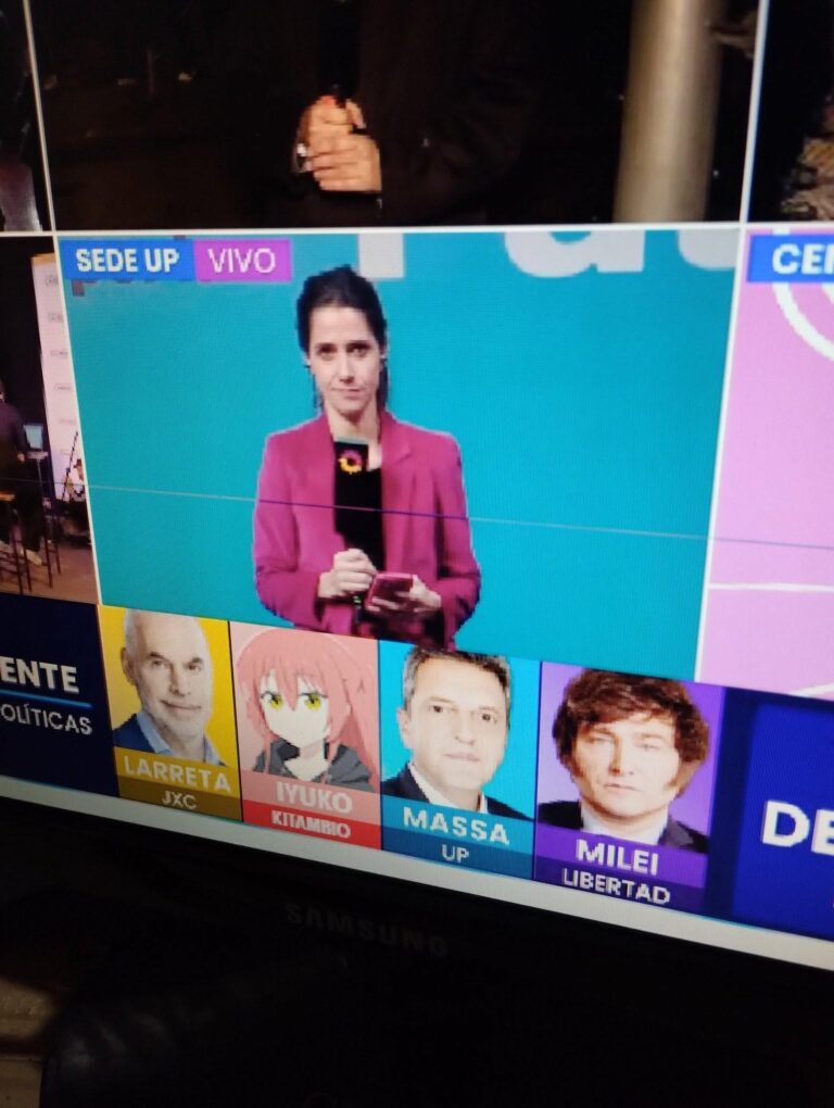 En Argentine, ils croient que Kita-chan est un candidat à la présidentielle