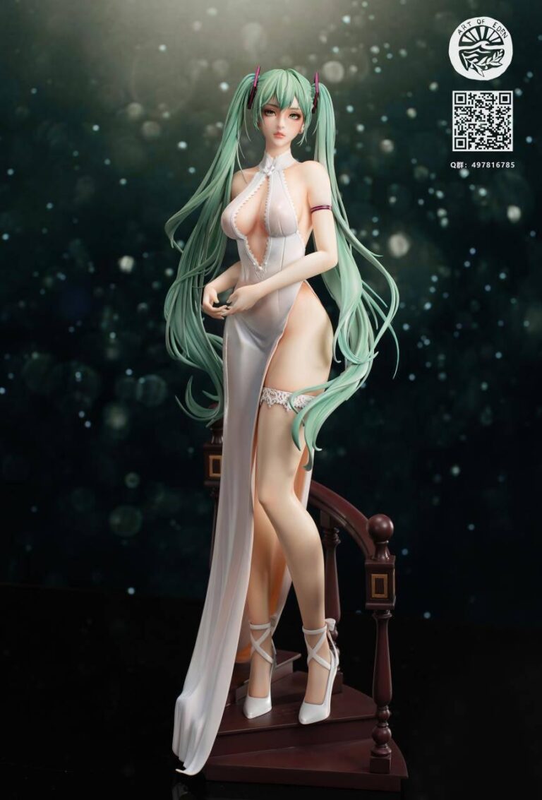 Hatsune Miku s&rsquo;habille pour une figure érotique