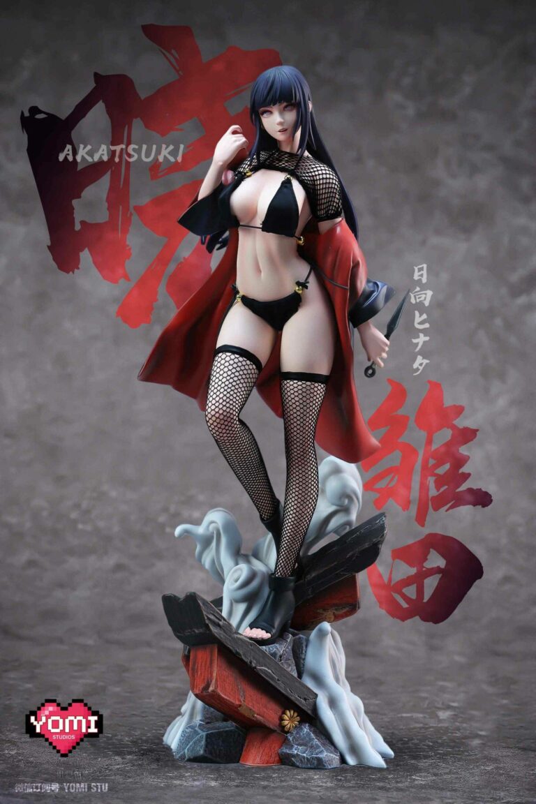 Hinata Hyuga rejoint le clan Akatsuki dans une figure érotique