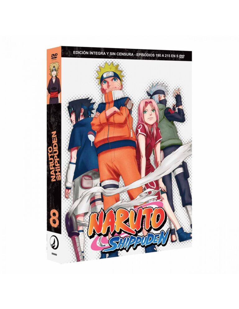 Le huitième coffret de Naruto Shippuden en vente fin août