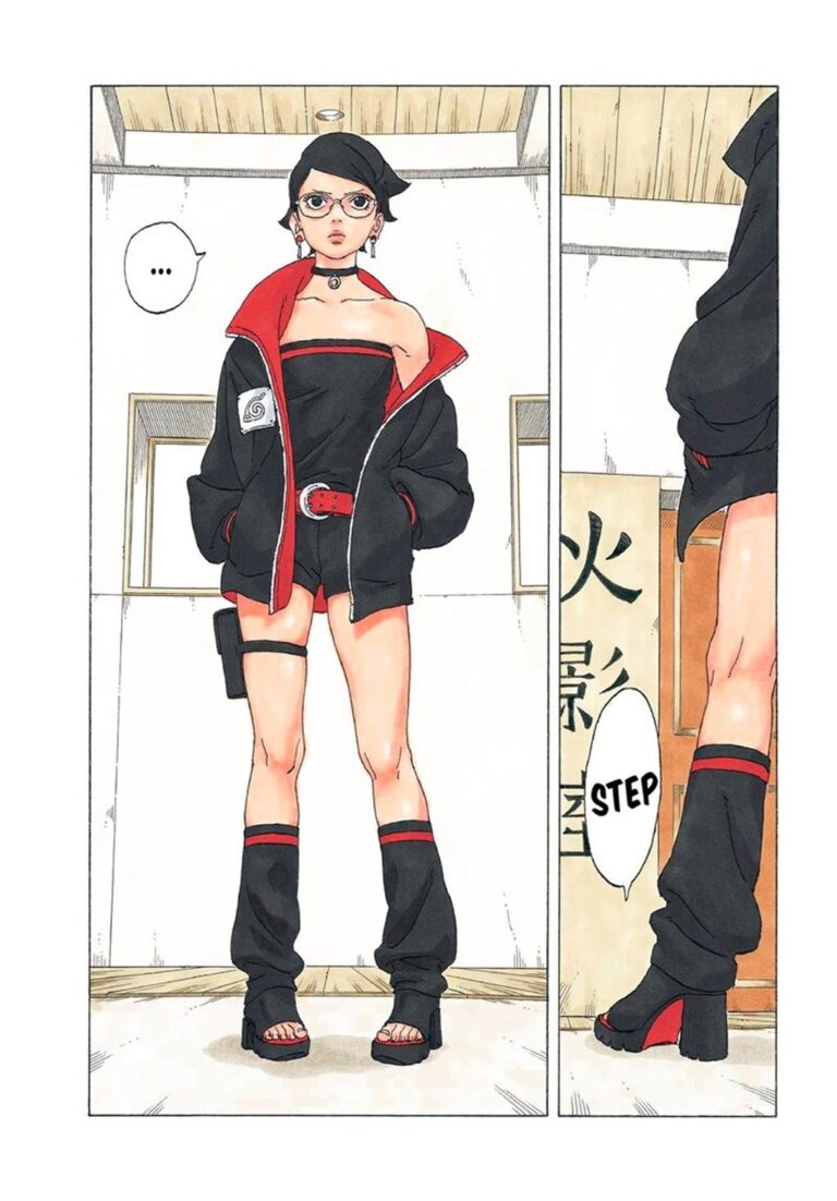 Les fans de Boruto ont « réparé » le nouveau design de Sarada Uchiwa