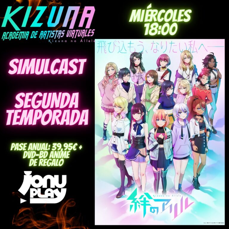 Jonu Media autorise la deuxième saison de Kizuna : Academy of Virtual Artists, avec diffusion simultanée sur Jonu Play