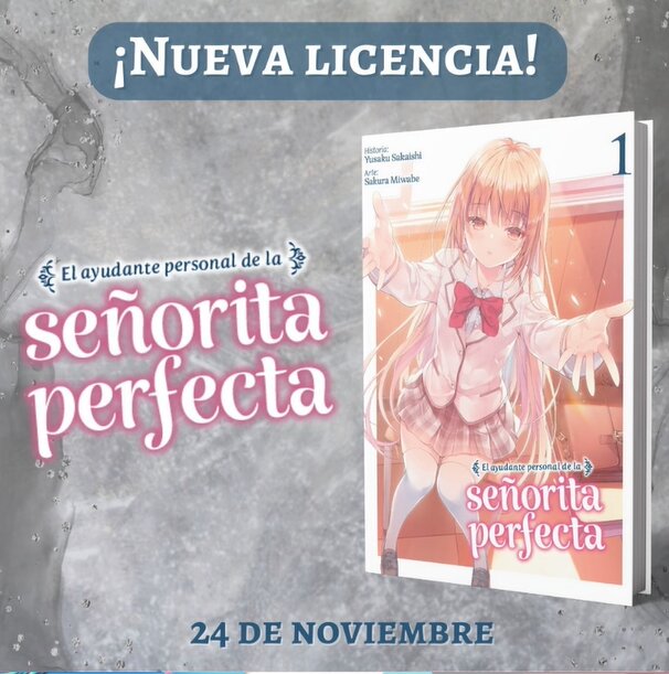 L&rsquo;assistant personnel de Miss Perfect, nouvelle licence Monogatari Novels