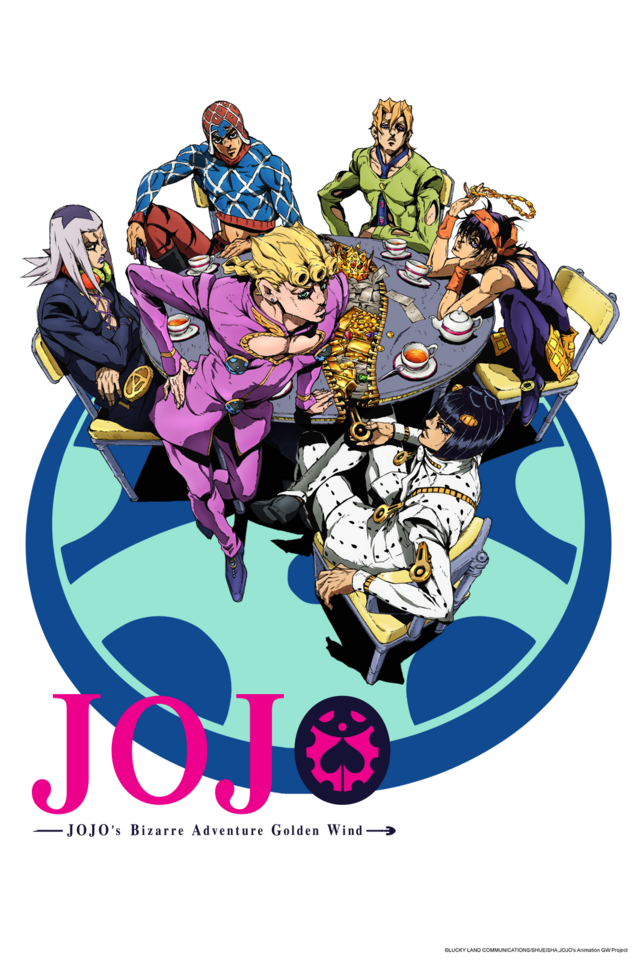 Netflix est présenté au Dubbing Castillian attendu par Bizarre Adventure de JoJo: Golden Wind