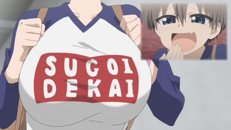 Quelqu&rsquo;un a finalement mesuré les gros seins d&rsquo;Uzaki-chan