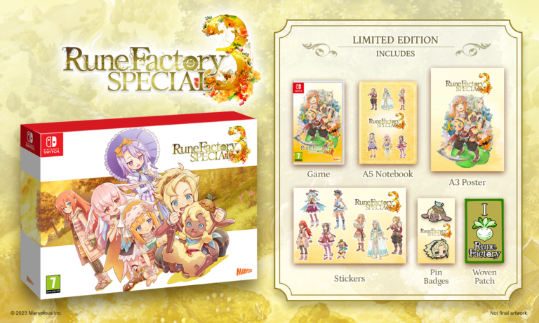 Rune Factory 3 Special est désormais disponible en format physique sur Nintendo Switch