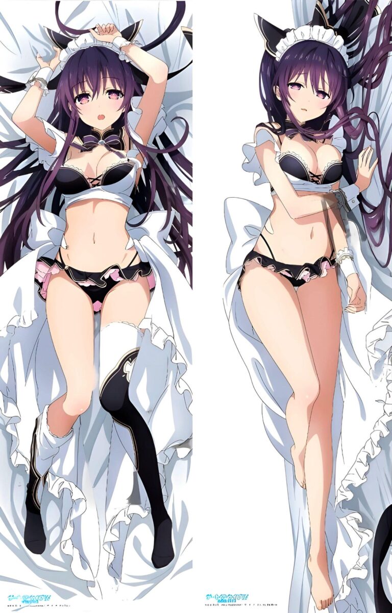Tohka et Kurumi reviennent avec un dakimakura sensuel