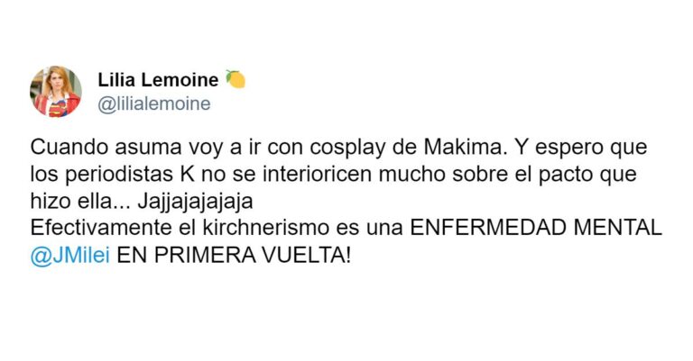 En Argentine, une candidate promet de s&rsquo;habiller en Makima si elle gagne