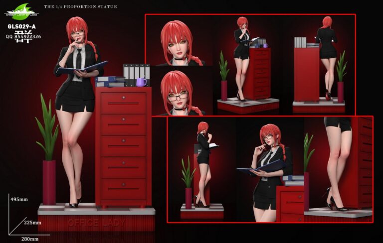 Makima devient employé de bureau pour une silhouette sexy –