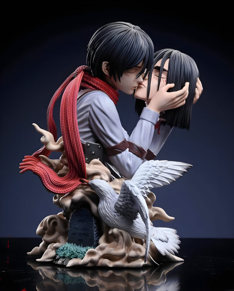 Mikasa et Eren jouent dans une figure impressionnante –