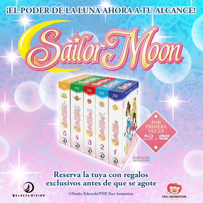 Selecta Visión ouvrira la réservation de l&rsquo;abonnement Sailor Moon ce mercredi 18 octobre