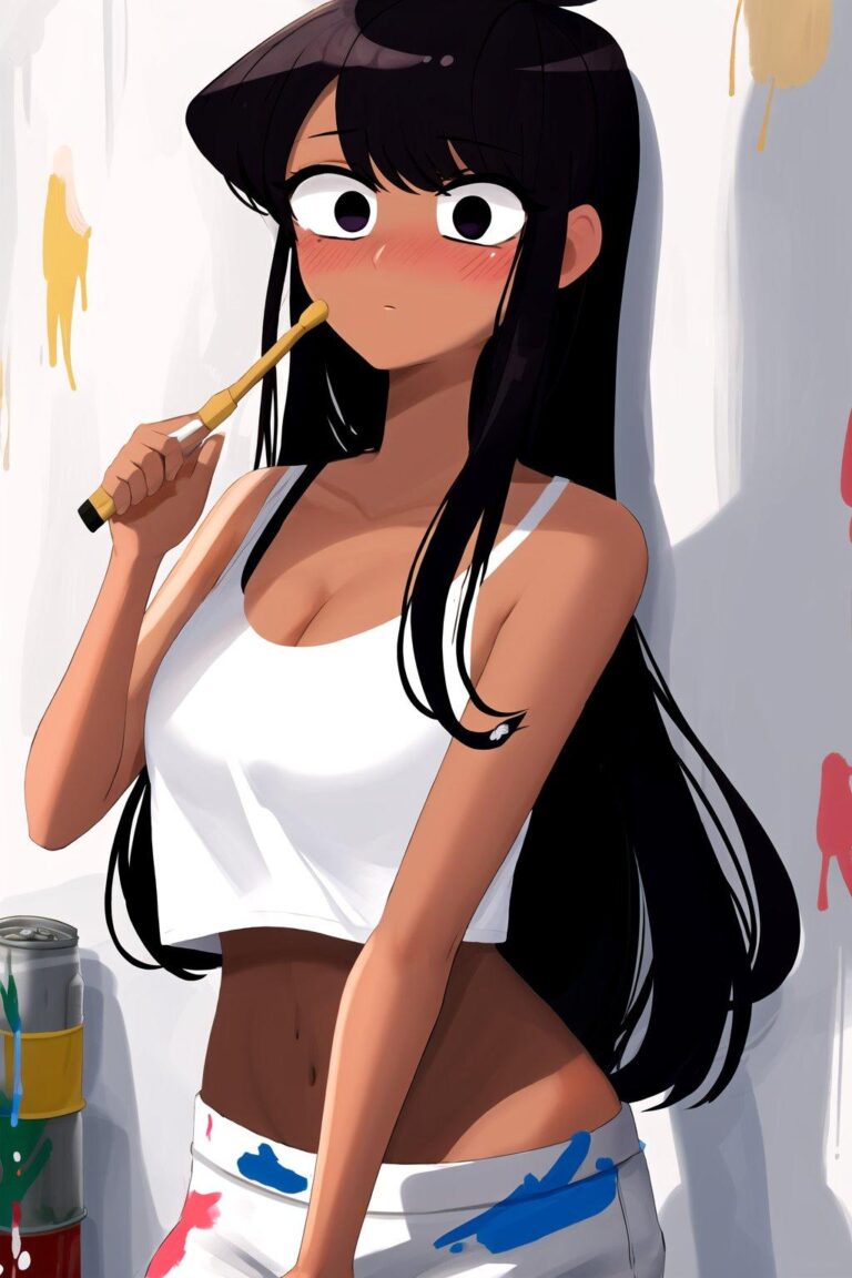 AI imagine Komi-san comme un waifu mexicain –