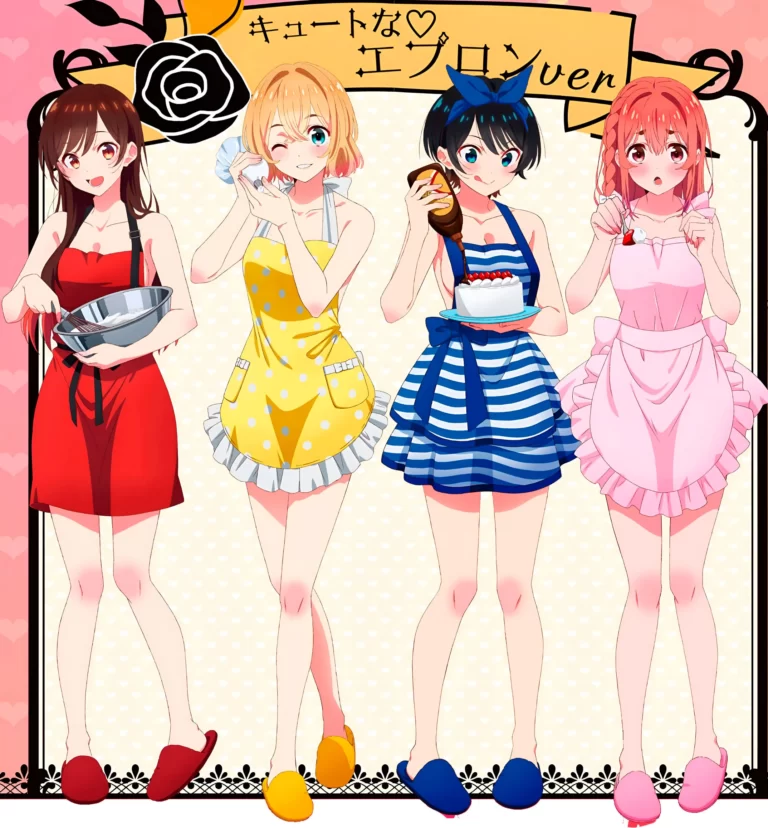 Les filles de Kanojo et Okarishimasu sortent nues dans une collaboration