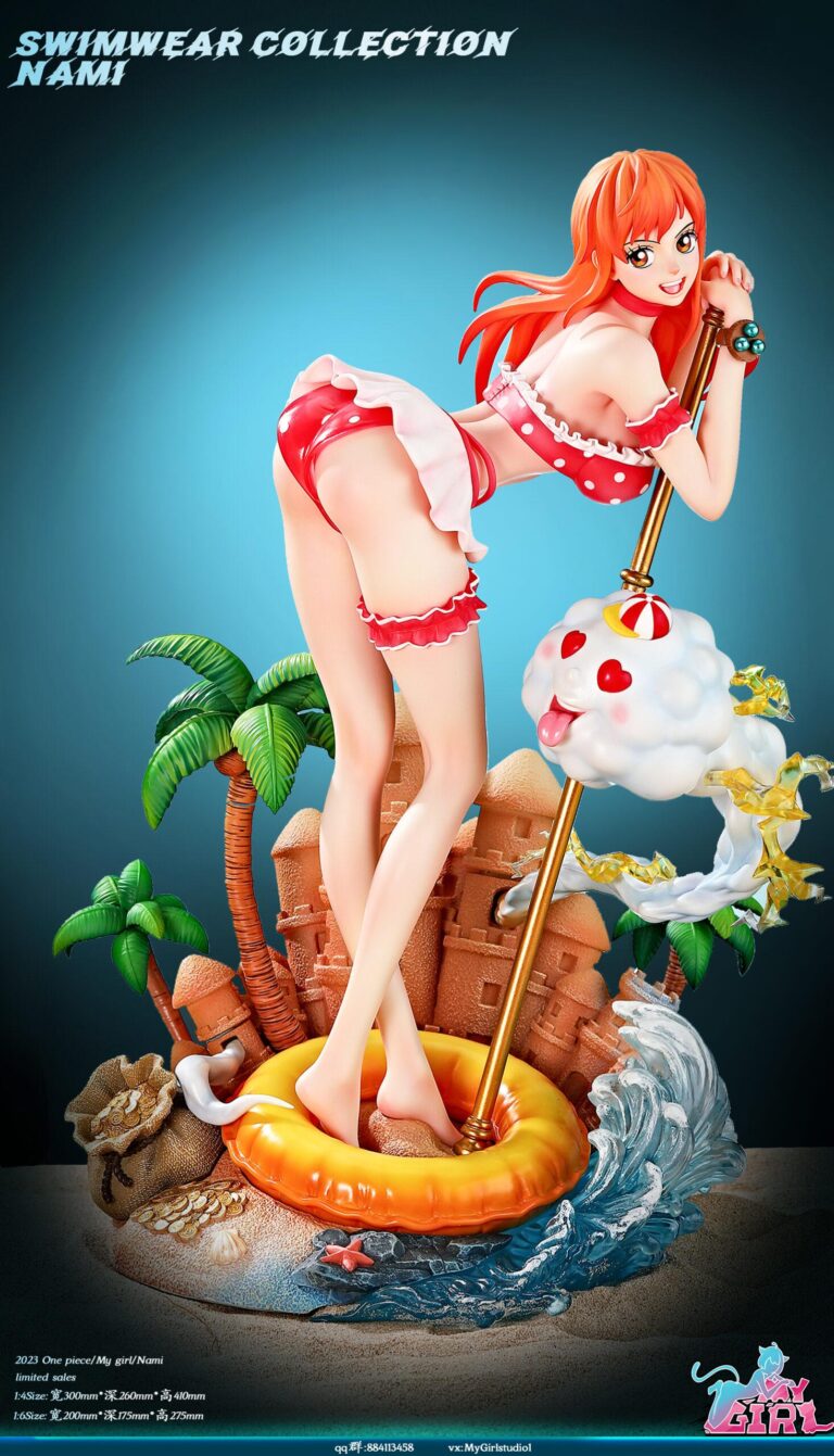 Nami porte un bikini sensuel pour une silhouette