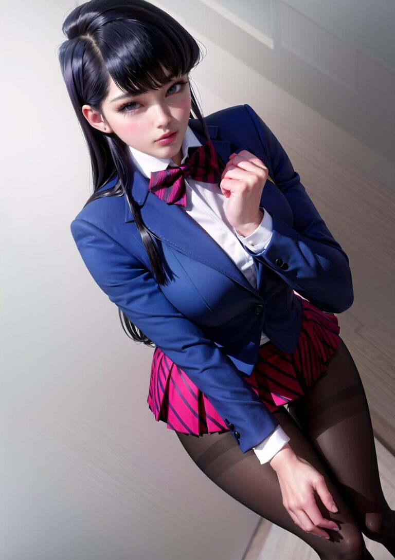 AI imagine Komi-san et sa mère comme de vraies filles –