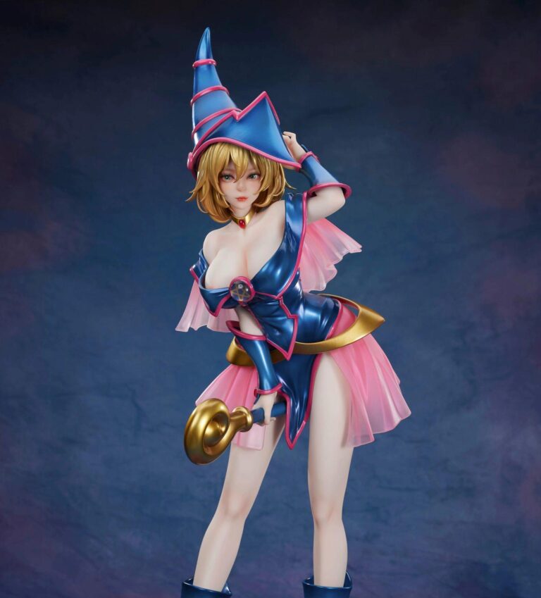 La Dark Magician Girl surprend avec une jolie figurine