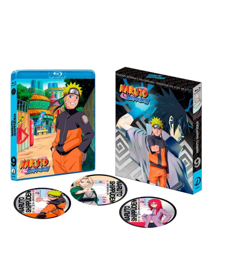 Le neuvième coffret Naruto Shippuden en vente en Blu-ray et DVD le 20 décembre