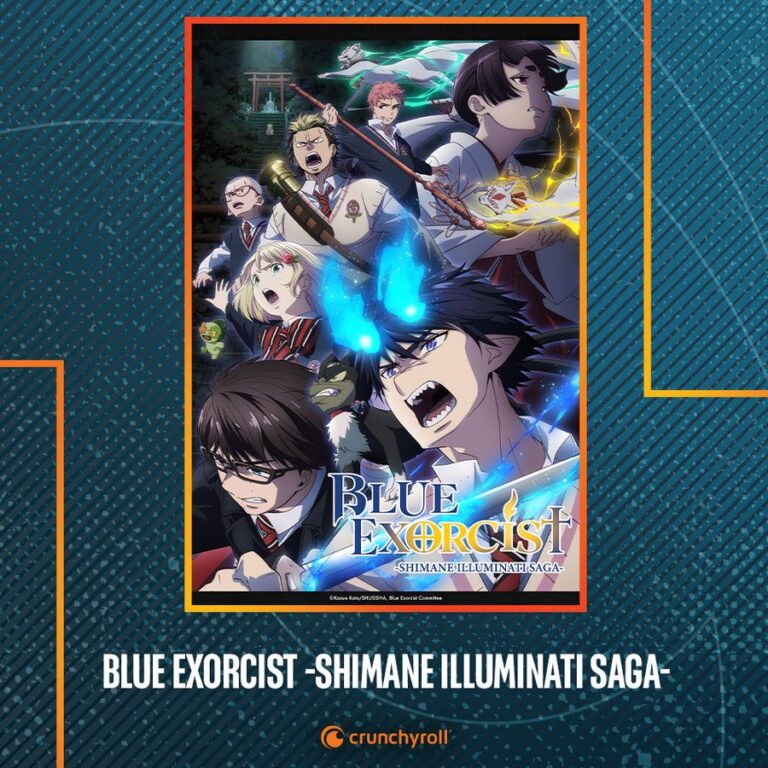 Blue Exorcist -Shimane Illuminati Saga- arrivera sur Crunchyroll le 6 janvier