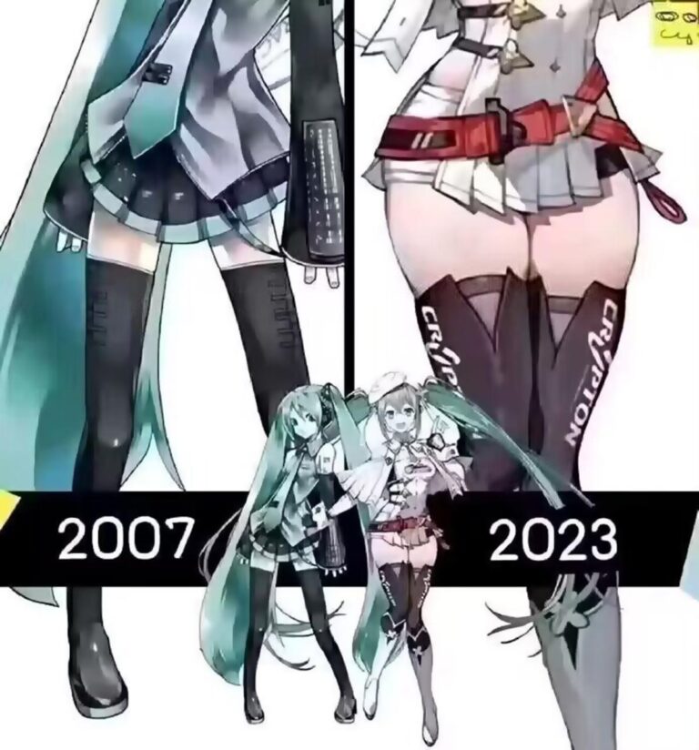 Les cuisses de Hatsune Miku sont désormais « deux fois plus juteuses » –