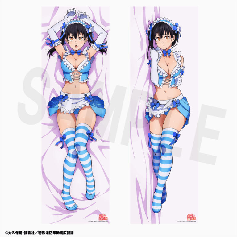 Les waifus de Fire Force reviennent dans un dakimakura sensuel
