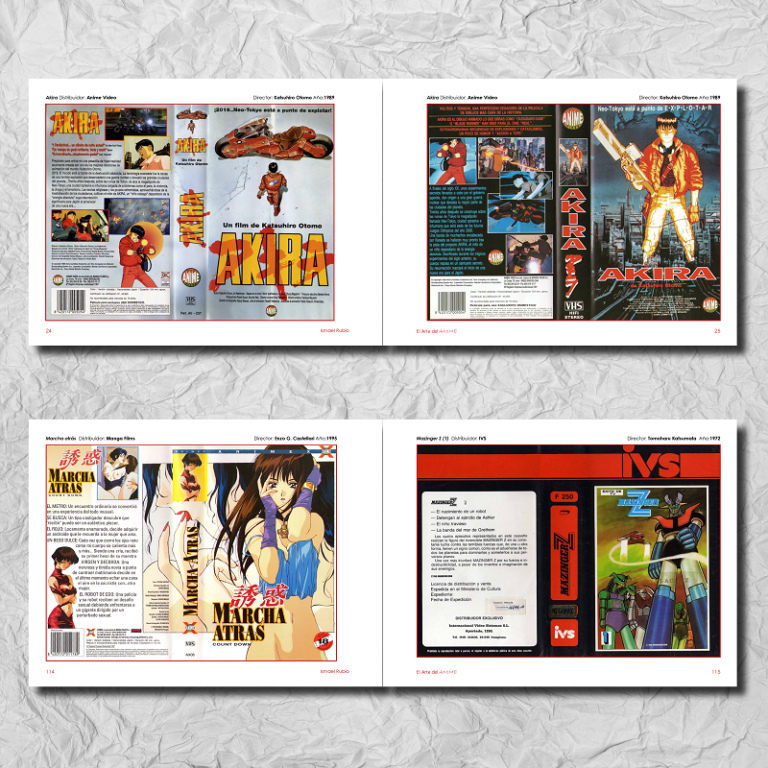 The Art of Anime, un livre qui fait appel à la nostalgie de l&rsquo;anime en VHS, maintenant disponible