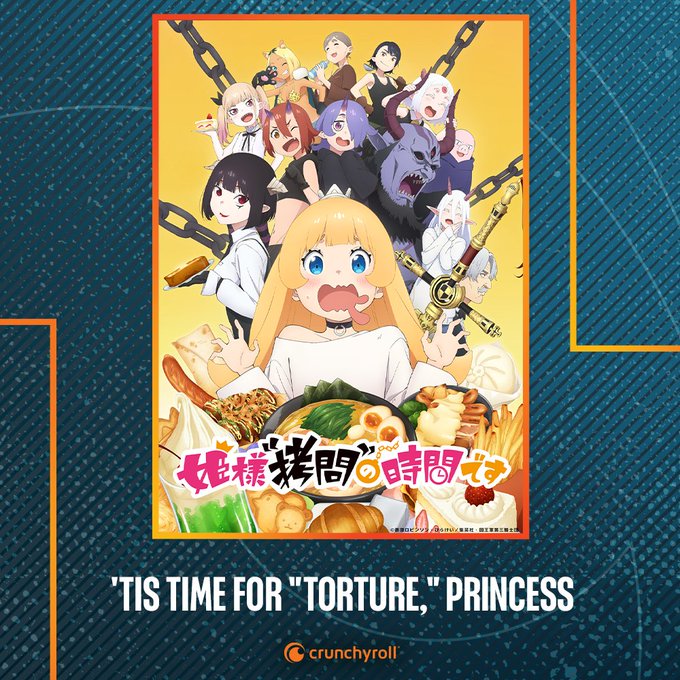 Tis Time for « Torture », Princess arrivera sur Crunchyroll le 8 janvier