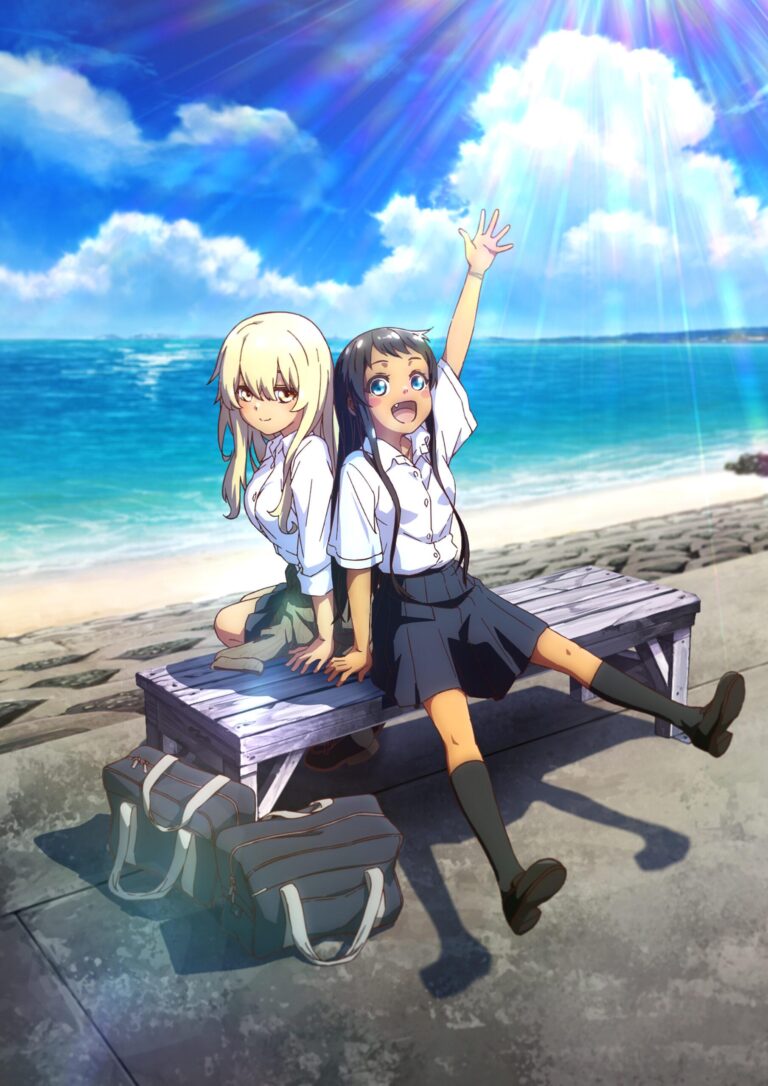 Un triangle amoureux arrive dans Le dialecte de la fille dont je suis tombé amoureux à Okinawa